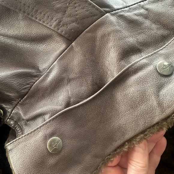 SALE***Vintage Adventure Bound Bomber Flight Leather Jacket One Of A Kind - Picture 12 of 16